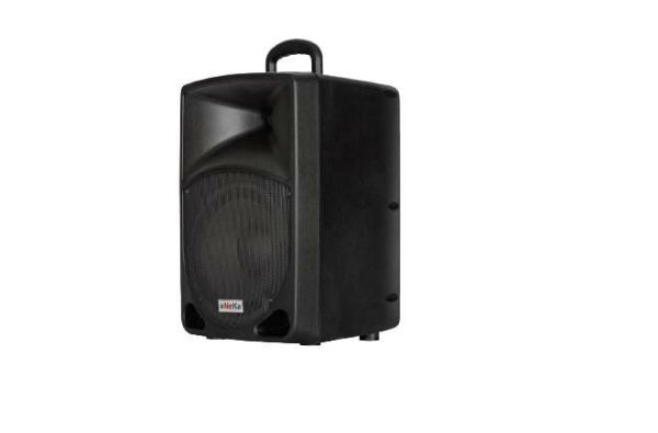 ATAK RS 75 BT+USB-8 INÇ 75 WATT-1 ADET  TELSİZ YAKA MİKROFONLU ŞARJLI ANFİ