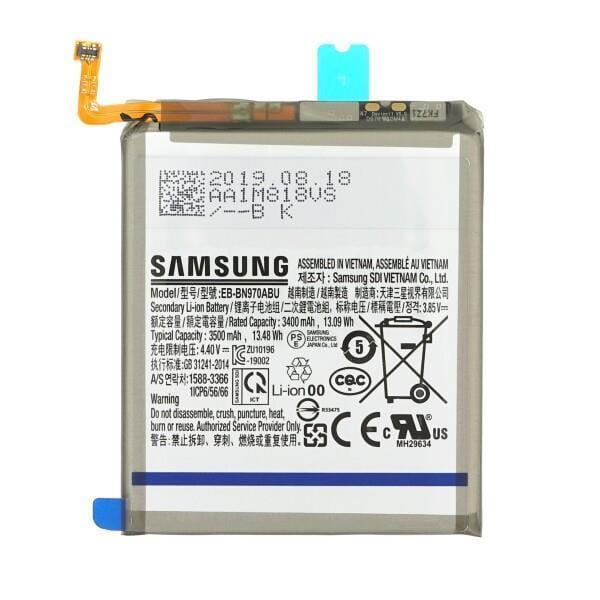 CEP TEL BATARYA SAMSUNG NOTE 10 N970F KVK SERVİS ORJİNAL