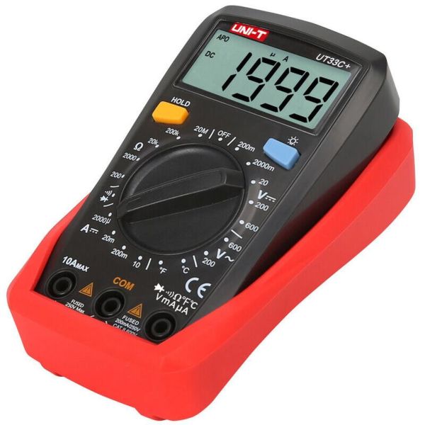 UNI-T UT33C+ DİJİTAL MULTİMETRE ÖLÇÜ ALETİ