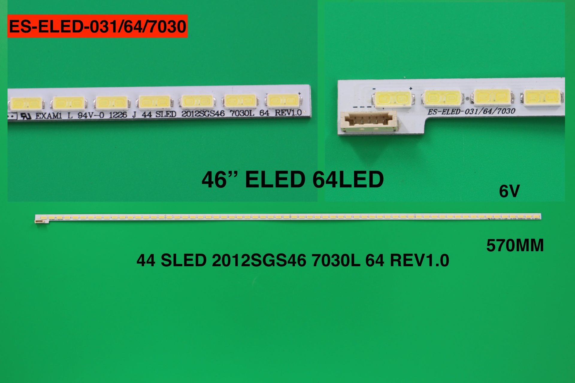 LCD LED-848 1 Lİ ÇUBUK-7020PKG 60EA -40TF6027B 40TF6025 40SE8500 10095479-ELED014-WİNKEL
