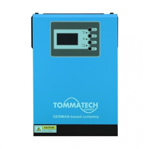 İNVERTER 1 KW 12 VOLT 1000 WATT AKILLI TAM SİNÜS PVM-OFG-TT-01-NEW1K-12MF-TOMMATECH