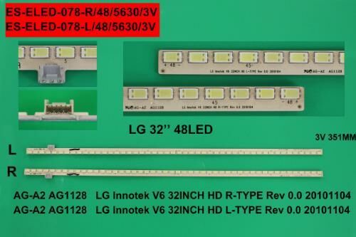 LCD LED-2195- 2 Lİ ÇUBUK-2010104-32LV2500-32PFL5306-ELED078-WİNKEL