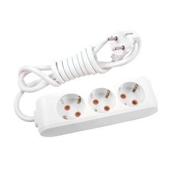 VIKO 90113303 Multi-Let Topraklı 3'lü Grup Priz 3MT Kablolu
