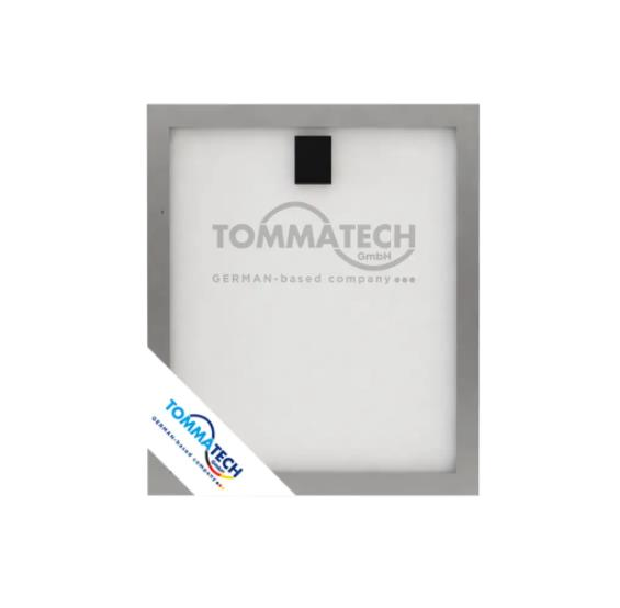 GÜNEŞ PANELİ 25 W 12 VOLT ÖLÇÜLER 36,50X42,50 CM TOMMATECH