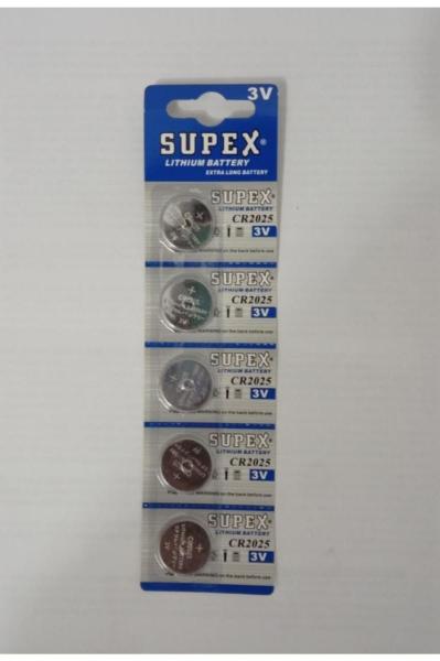 SUPEX 2025 PARA PİL 1 ADET FİYATIDIR