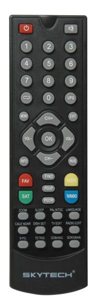 KUMANDA 1564  KR5956-SKYTECH 701 7200 5230 8060 SD