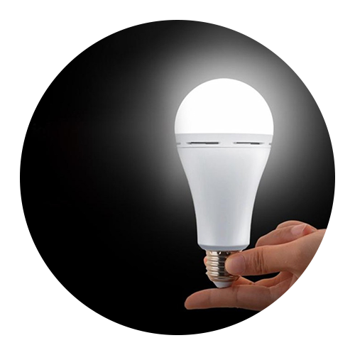 HELİOS HS2026 7W ŞARJLI LED LAMBA BEYAZ