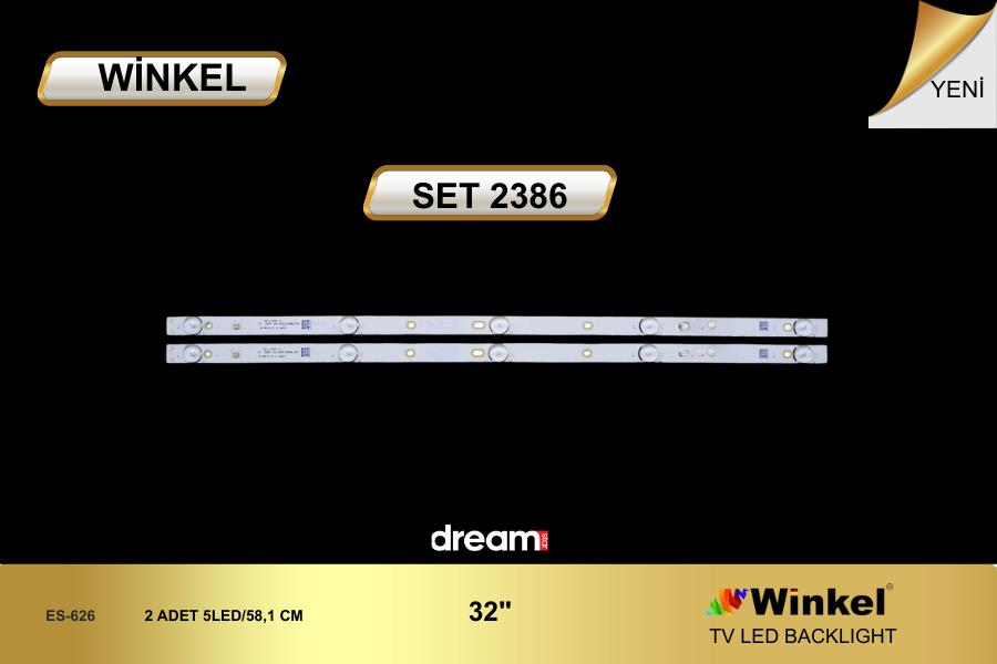 LCD LED-2386 TAKIM 2 Lİ-MS-L1598 V1 2017-01-06 32DN 2*5_3030_300MA_30V-WİNKEL