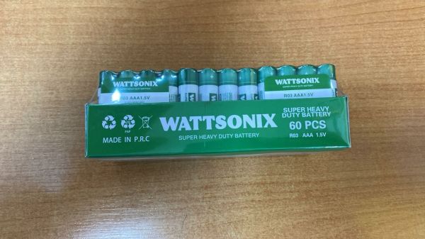 WATTSONIX İNCE PİL ( 1 ADET FİYATIDIR )
