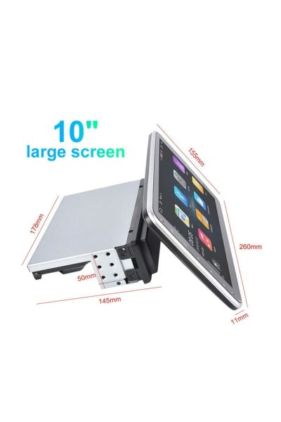NAVIGOLD EM-3000 2GB RAM + 32GB HAFIZA 10'' TABLET CARPLAY + KAMERA + GPS OTO TEYP