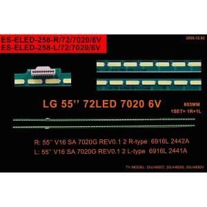 LCD LED-2234-2 Lİ-TAKIM-55UH850-55UH8507-55UH8500-ELED-258-WİNKEL