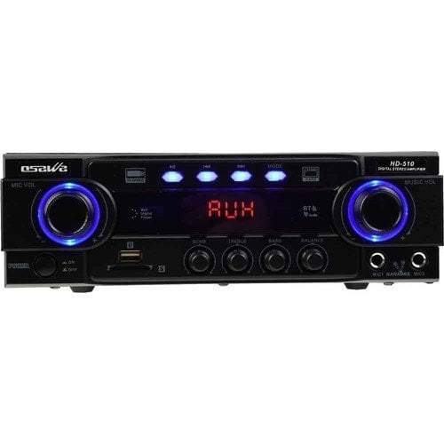 OSAWA HD-510 USB 2X100 WATT  220 VOLT ANFİ