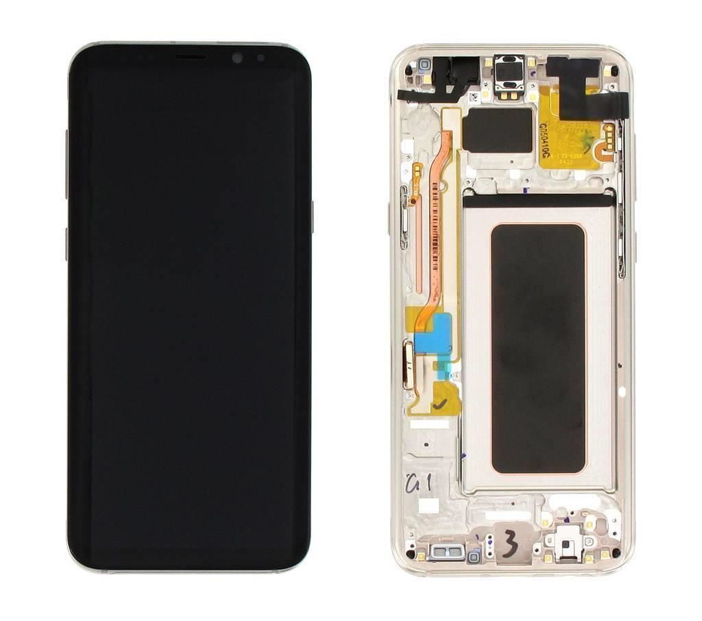 TELEFON EKRANI SAMSUNG S8 PLUS SERVİS ORJİNAL GOLD