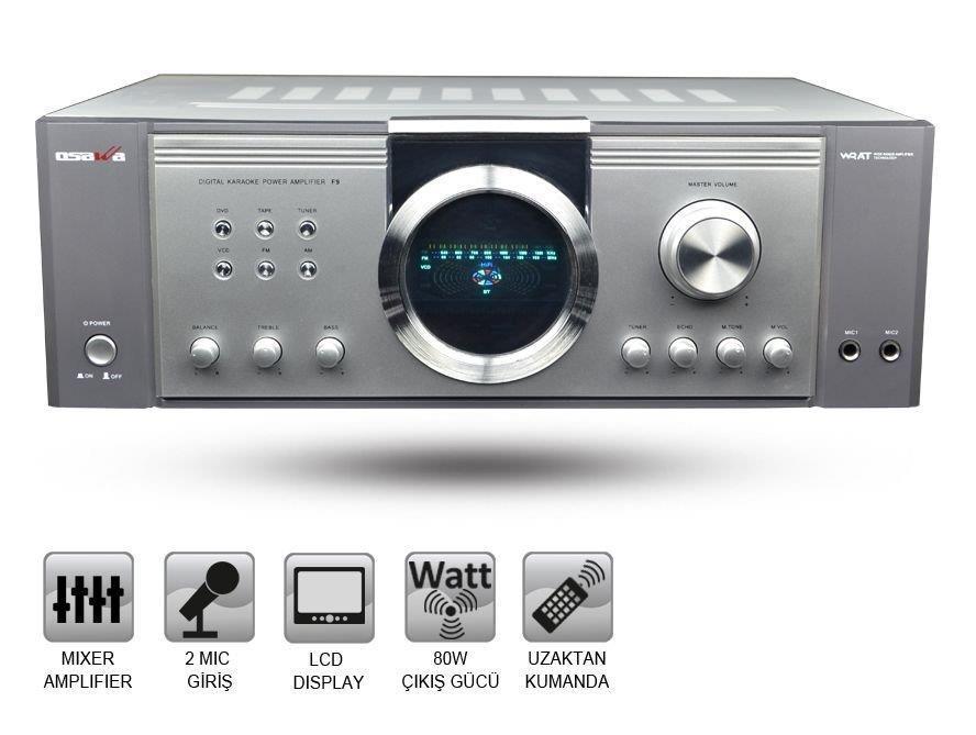OSAWA F-9-80 WATT RADYOLU ANFİ