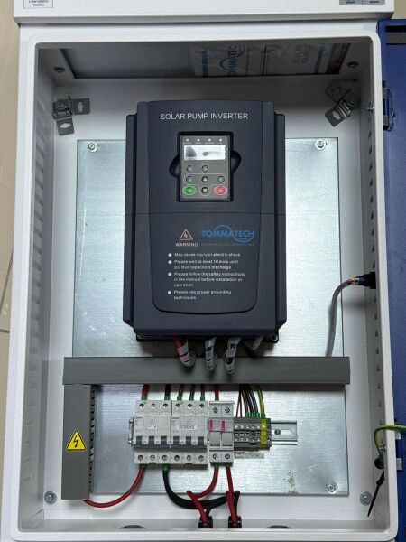 İNVERTER 11 KW 3 FAZ-1000 VOLT SULAMA  POMPASI  İNVERTÖRÜ-INV-SLM-TF-V2-11KW-TOMMATECH