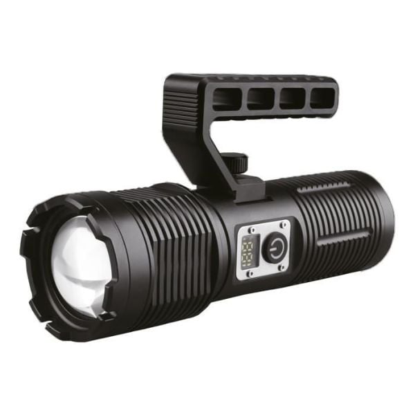 PANTHER PT-4110 USB ŞARJLI 4X18650 PİLLİ 10000 LÜMEN EL FENERİ