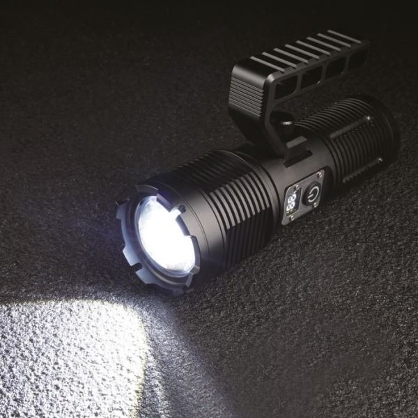 PANTHER PT-4110 USB ŞARJLI 4X18650 PİLLİ 10000 LÜMEN EL FENERİ