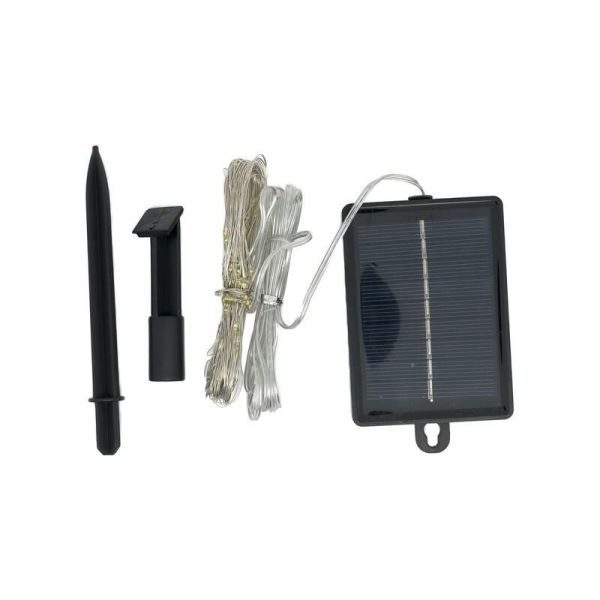 PANTHER PT-112 RGB GÜNEŞ PANELLİ DIŞ ORTAM  LED IŞIK 12 METRE