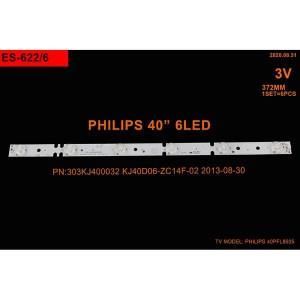 LCD LED-2224 TAKIM 6 Lİ-KJ40D06-ZC14F-02,303KJ400032,40PFL8505-E622 WİNKEL
