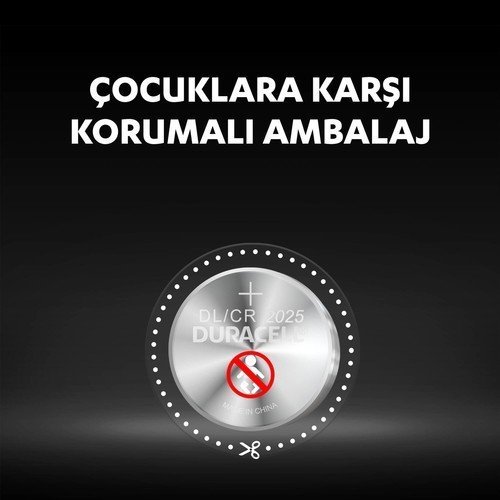 DURACELL 2025 PİL 5 Lİ KART