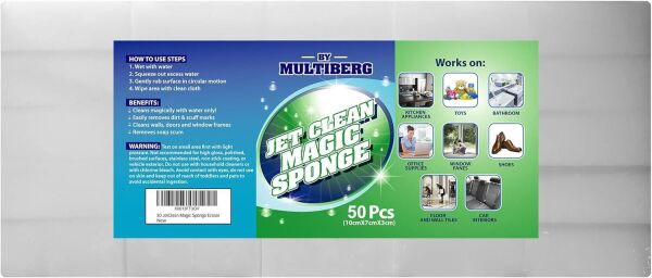 JETCLEAN Sihirli Sünger Sihirli Sünger