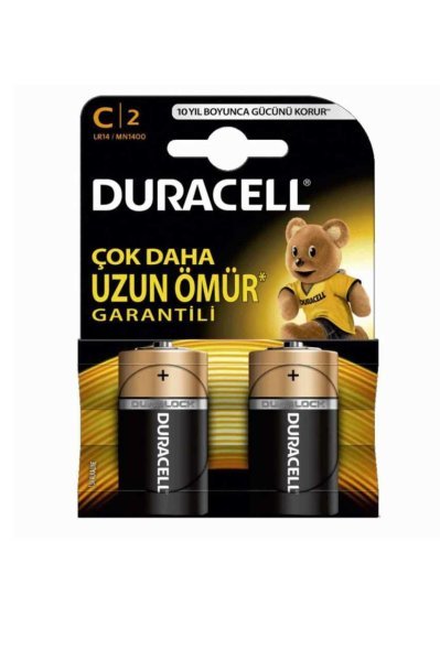 DURACELL ORTA PİL 2 Lİ KART