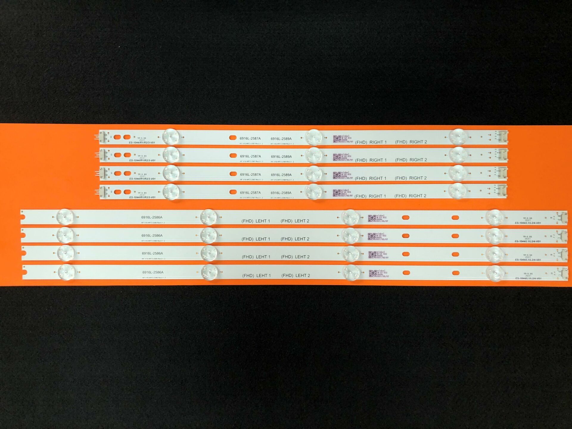 LCD LED-2092-TAKIM 8 Lİ-49LH5700-49LH630-49LH6000-49LH615-49LH6420-49LH6600-ES-1044-WİNKEL