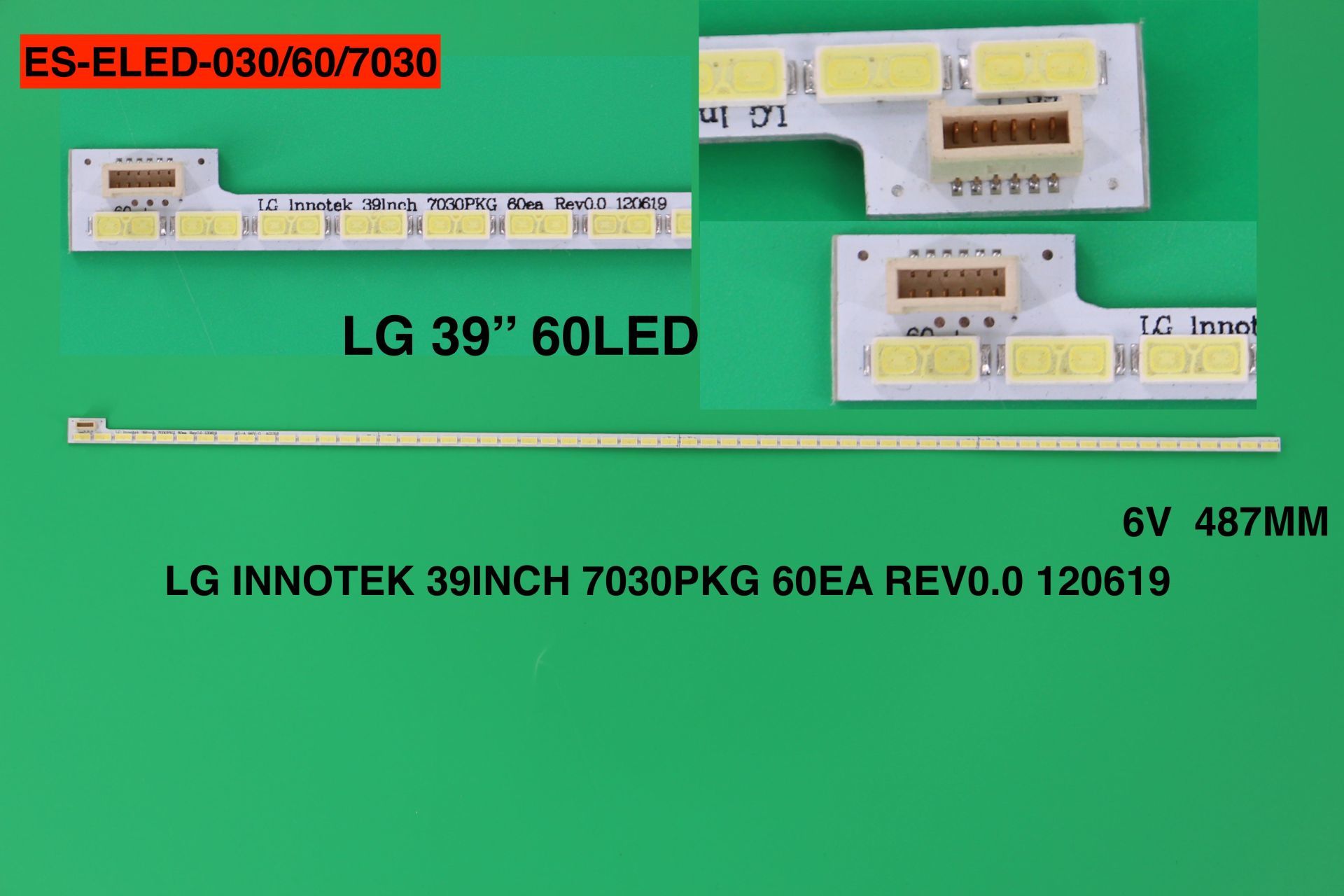 LCD LED-828 1 Lİ ÇUBUK-7030PKG 60EA REV0.0 120619 T390HVN01.0/73.39T03.003-0-JS-WİNKEL