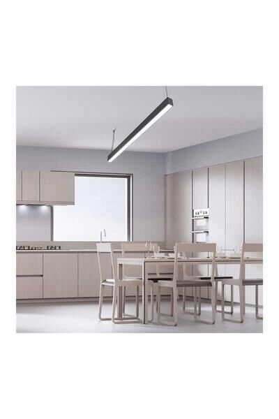 CATA CT-9081 GOLD LİNEAR ARMATÜR 60 WATT 120 CM SİYAH KASA 4000K