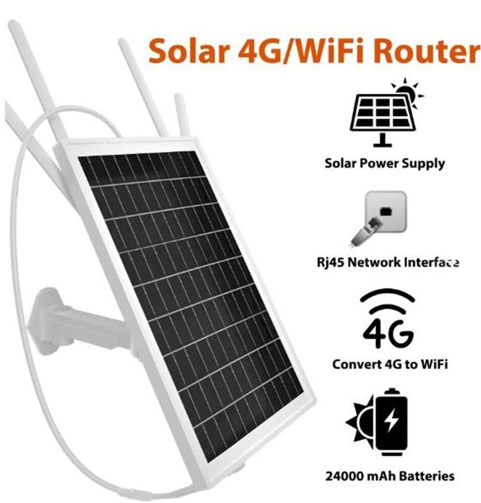 Apronx APX-SR415 Wireless 4G Solar Modem 15w (10/12 Kullanıcı) 20400mAh