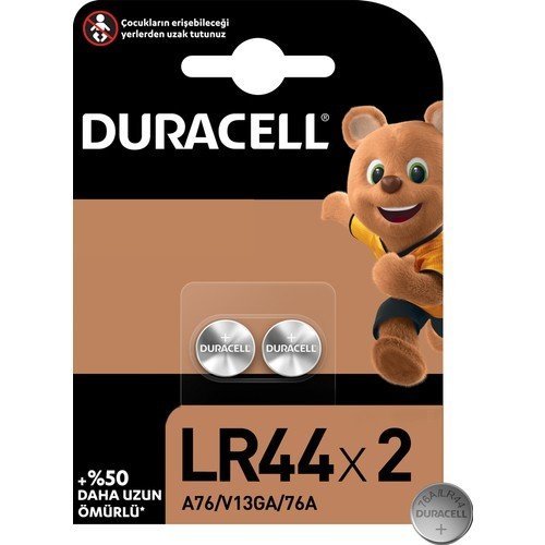 DURACELL LR44 PİL 2 Lİ KART