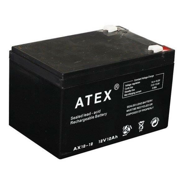 12 VOLT 12 AMPER AKÜ ATEX151x98x95