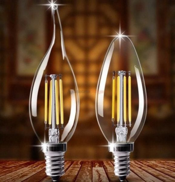 CATA CT-4062 4 WATT KIVRIK MUM RUSTİK AMPUL E14 GÜNIŞIĞI