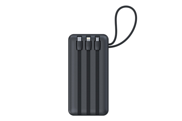 HEPU HP-254 40.000 mAh Süper Kapasiteli 22.5W PD Hızlı Şarjlı Powerbank – 3 Kablolu LED