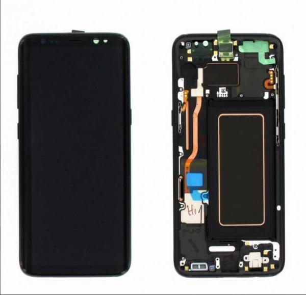 TELEFON EKRANI SAMSUNG S8 SERVİS ORJİNALİ SİYAH