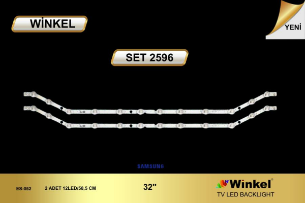 LCD LED 2596 TAKIM 2 Lİ-UE32EH5000, UE32H5373, UE32H5303,-WİNKEL