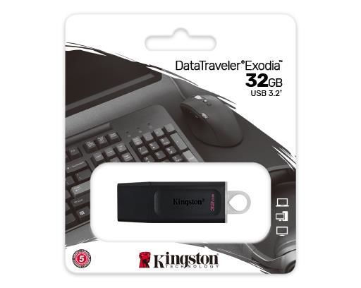 KİNGSTON 32 GB FLASH BELLEK DTX/32GB USB 3.2 EXODIA