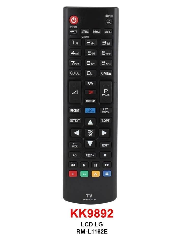 KUMANDA 1134  KK9891-LG RM1162 3D LCD