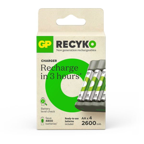 GP B441-270HCER21-2GTLB4 2600 MAH KALEM PİLLİ USB ŞARJ CİHAZI 4 LÜ