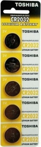 TOSHIBA 2032 PİL 5 Lİ KART ASKILI