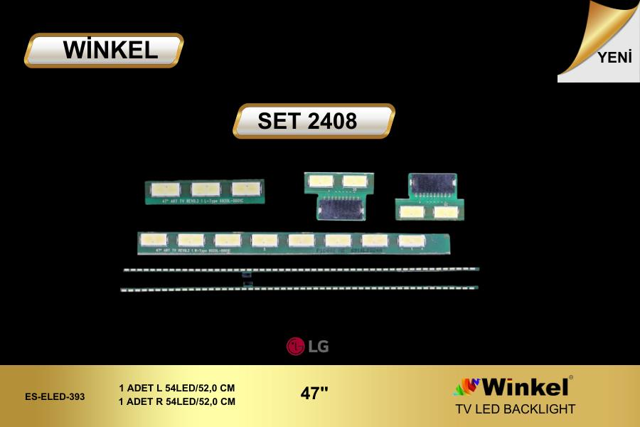 LCD LED-2408 2 Lİ CUBUK-LC470EUH-6916L-0824A-47LM760S,47LM860-WİNKEL