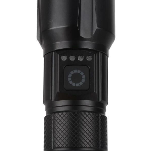 PANTHER PT-4111 USB ŞARJLI ZOOM LU 1X18650 PİLLİ 1500 LÜMEN EL FENERİ