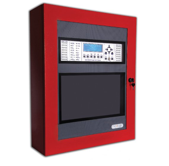 Maxlogic Akıllı Adresli Yangın Alarm Santralı, 7 Çevrim, 889 Adres