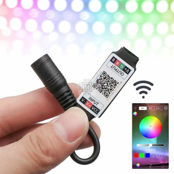 RGB KONTROL DEVRESİ BLUETOOTHLU 3X2A AMPER 5-24V