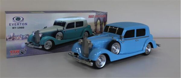 EVERTON RT-1960 Arabalı Bluetooth Fm/Usb/Tf/Aux Şarjlı Nostaljik Radyo