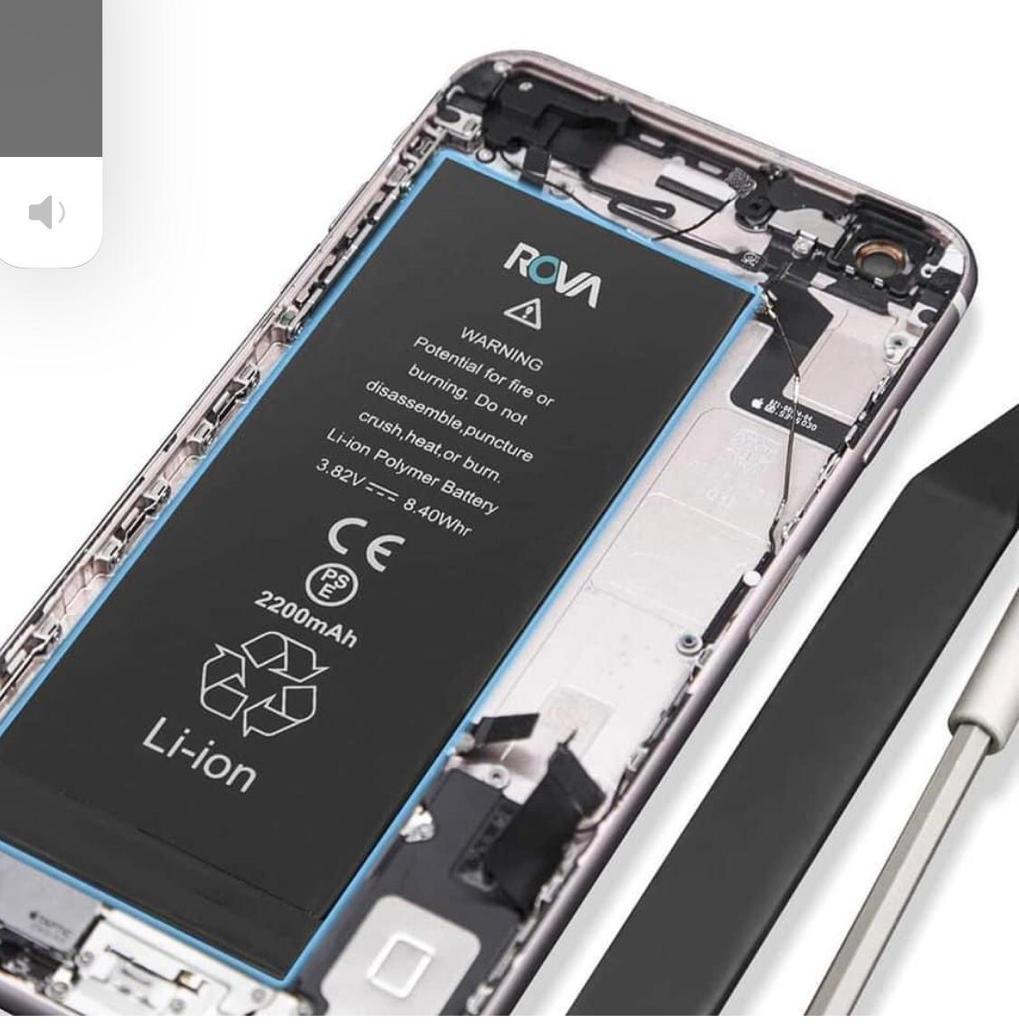 CEP TEL BATARYA İPHONE SE ROVA KVK GARANTİLİ