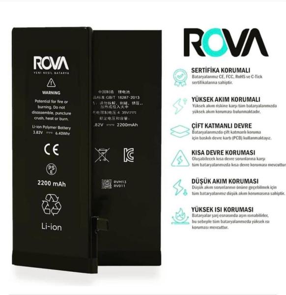 CEP TEL BATARYA İPHONE SE ROVA KVK GARANTİLİ