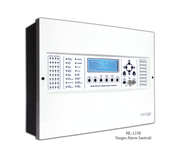 Maxlogic Akıllı Adresli Yangın Alarm Santralı, 1 Çevrim, 127 Adres