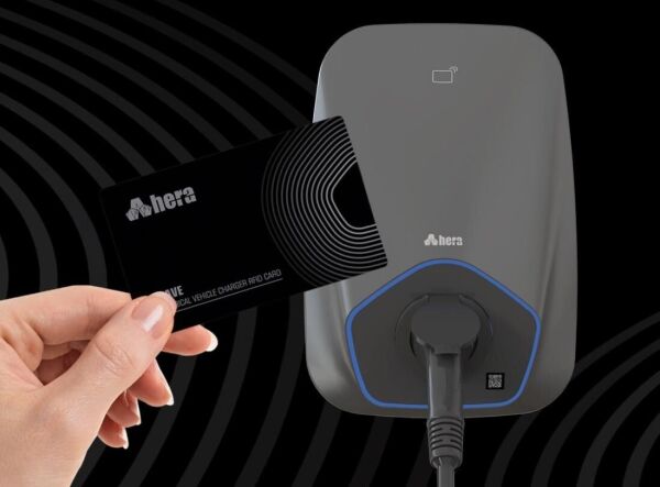 HERA 22KW KABLOLU TRİFAZE ELEKTRİKLİ ARAÇ ŞARJ CİHAZI