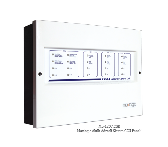 Maxlogic Akıllı Adresli Sistem GCU Modülü, 3A Güç Kaynağı Dahil, B Tipi Kutu İçinde, RS232/RS485 Modülü Dahil